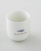 Mariner Sun Stoneware 6 Pieces,3 Servings Cup 150 ml Blue - Red (view 6)