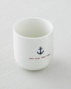 Mariner Sun Stoneware 6 Pieces,3 Servings Cup 150 ml Blue - Red (view 7)