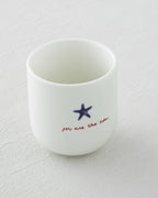Mariner Sun Stoneware 6 Pieces,3 Servings Cup 150 ml Blue - Red (view 8)