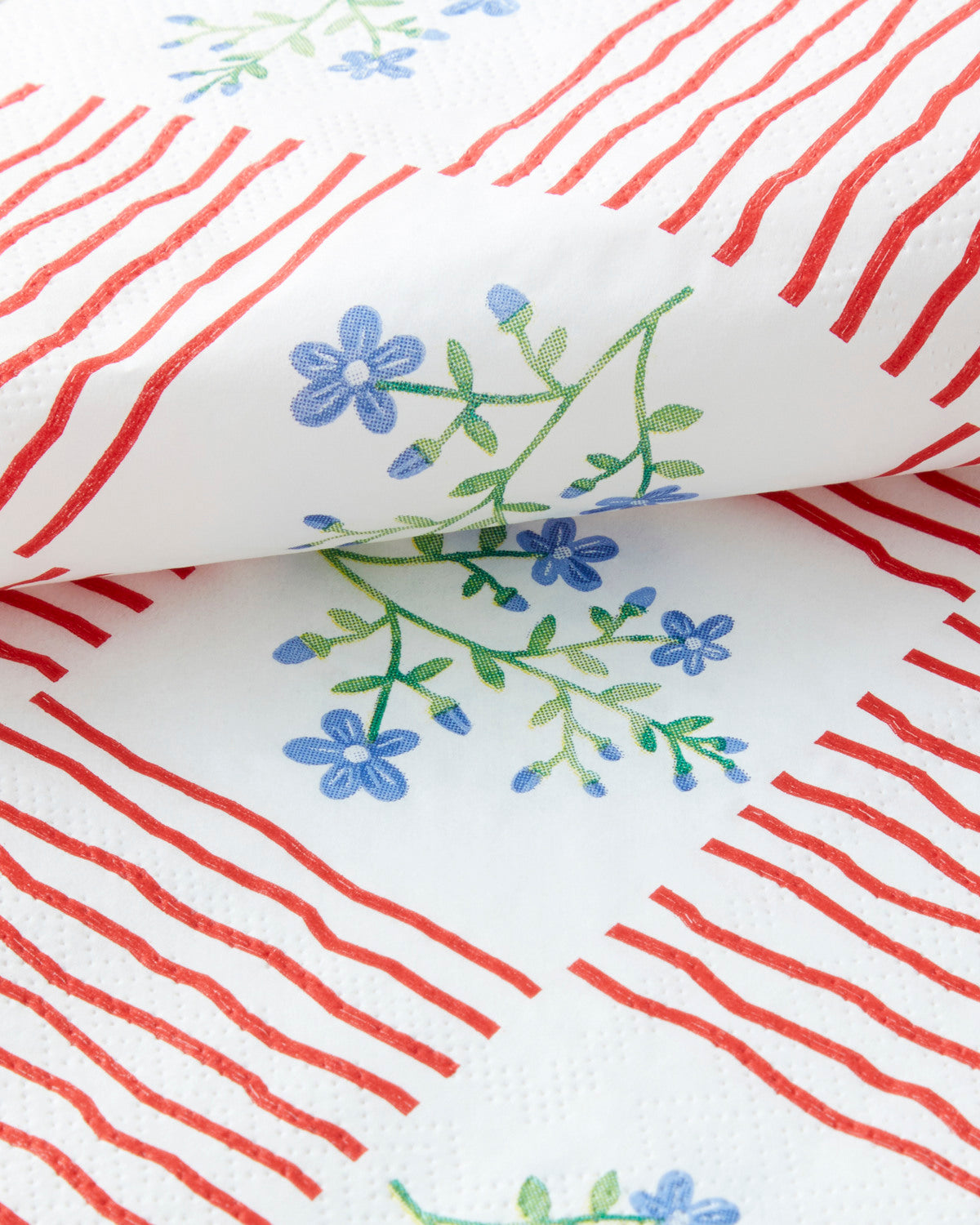 Bloomlet Paper 20 pcs Napkin 33x33 cm Red - Blue (view 3)
