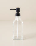 Karin Glass Bathroom Soap Dispenser 21 cm Transparent