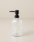 Karmin Glass Bathroom Soap Dispenser 19 cm Transparent