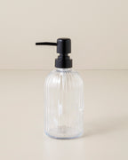 Karmin Glass Bathroom Soap Dispenser 19 cm Transparent
