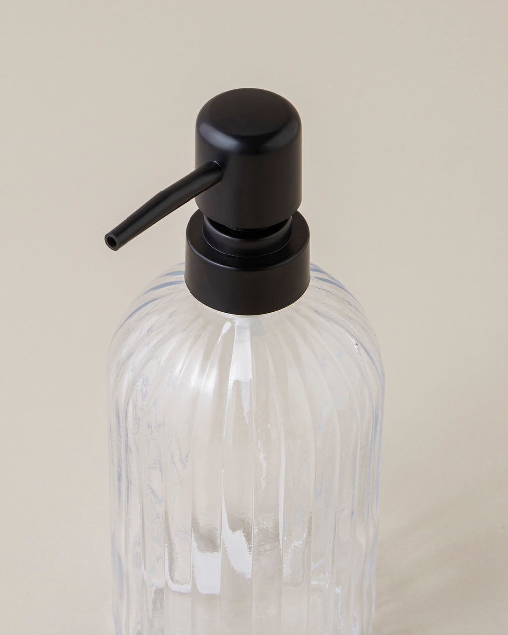 Karmin Glass Bathroom Soap Dispenser 19 cm Transparent (view 3)