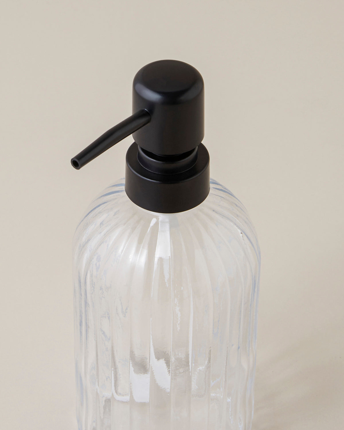 Karmin Glass Bathroom Soap Dispenser 19 cm Transparent (view 3)
