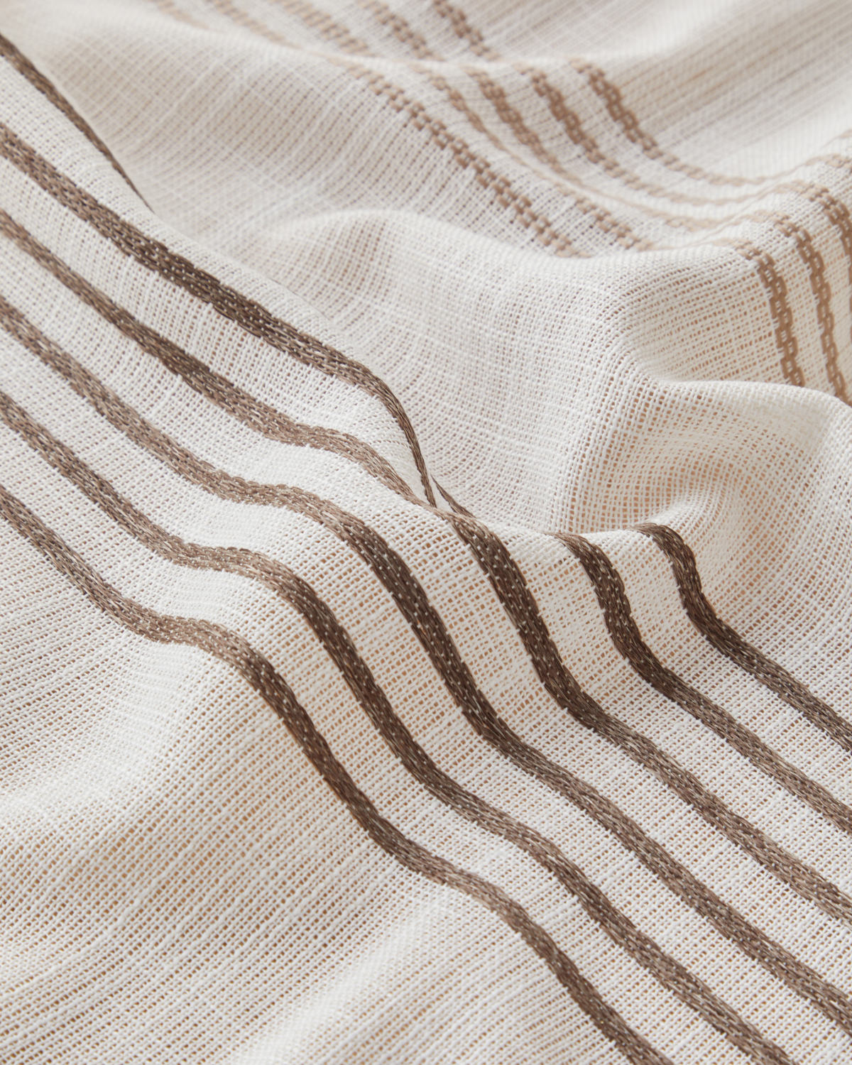 Pecan Polyester Runner 40x140 cm Beige-Brown (view 3)