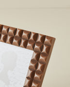 Olena Polyresin Photo Frame 10x10 cm Brown (view 2)