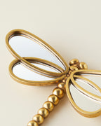 Butterfly Polyresin Wall Accessory 12x19 cm Gold (view 2)