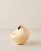 Belita Ceramic Vase - Beige - 15 cm