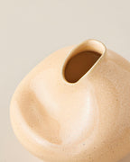 Belita Ceramic Vase - Brick - 10 cm (view 2)