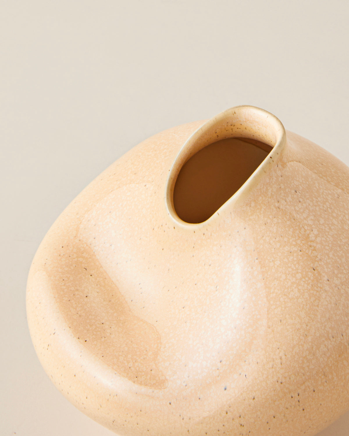 Belita Ceramic Vase - Brick - 10 cm (view 2)