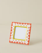 Karin Stoneware Photo Frame 10x10 cm Multicolor