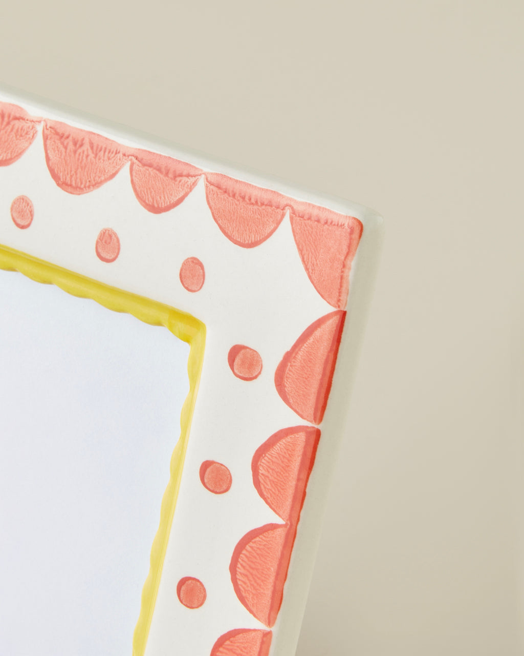 Karin Stoneware Photo Frame 10x10 cm Multicolor (view 2)