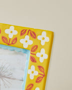 Karine Stoneware Photo Frame 8x8 cm Multicolor (view 2)