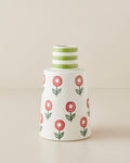Jorda Stoneware Vase 20 cm Multicolor