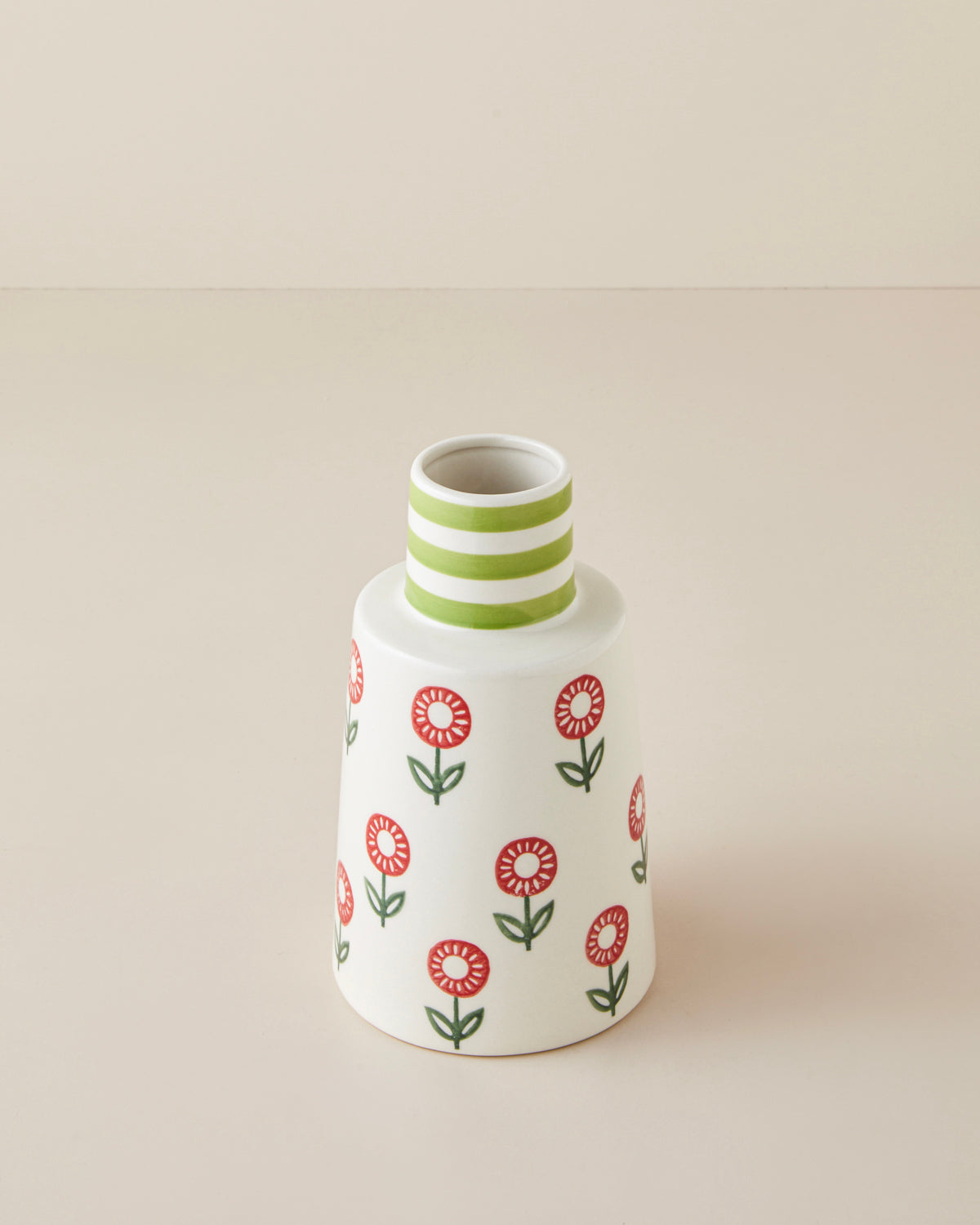 Jorda Stoneware Vase 20 cm Multicolor (view 2)