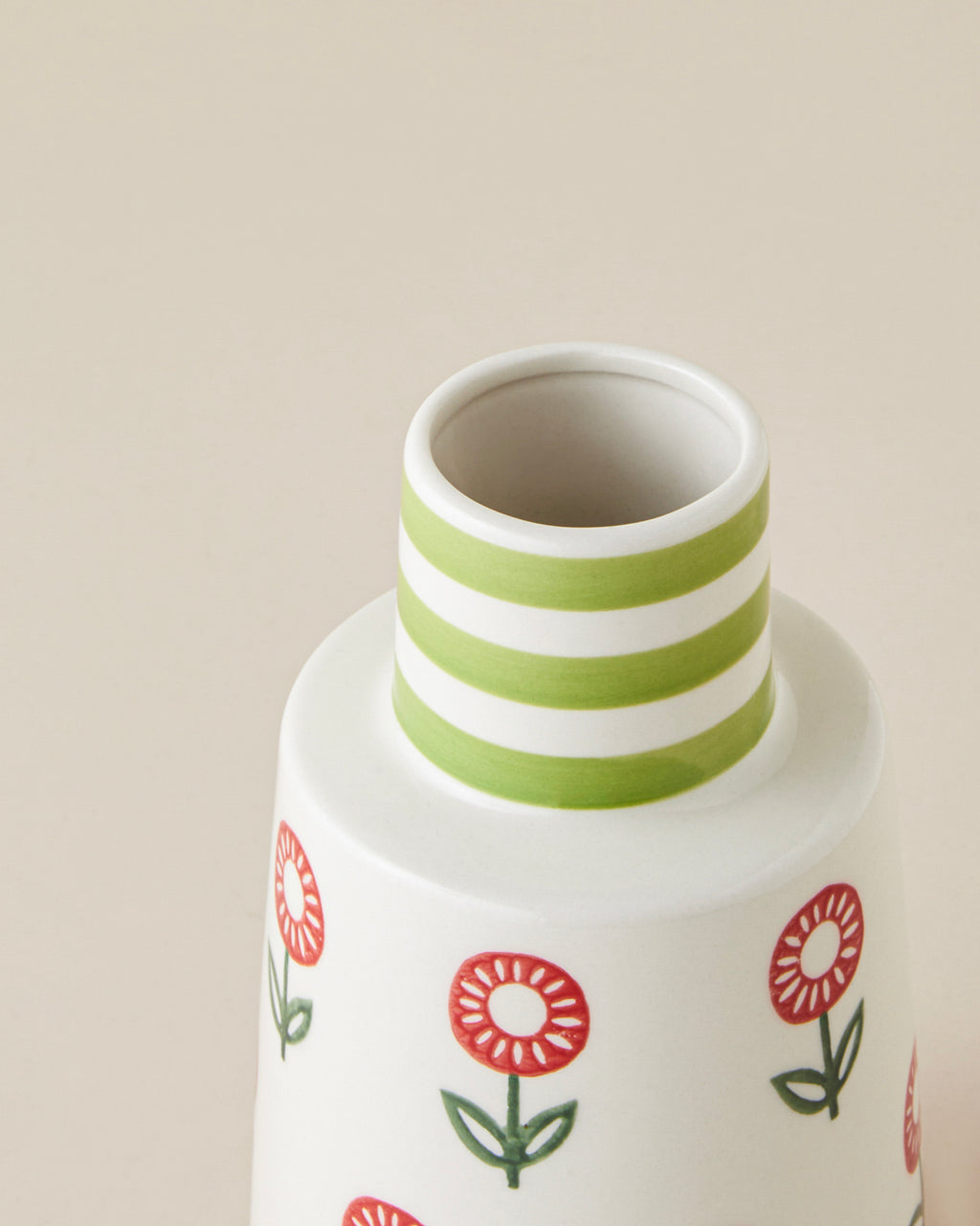 Jorda Stoneware Vase 20 cm Multicolor (view 3)