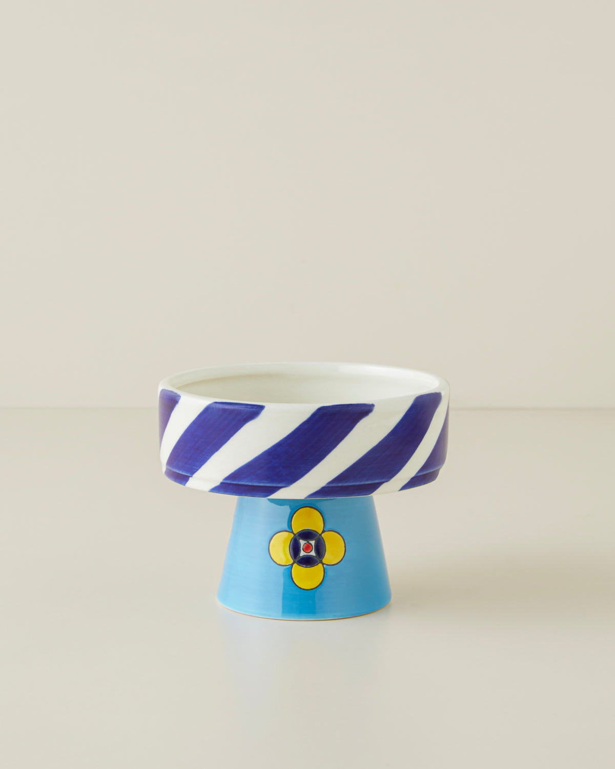 Jolie Stoneware Decorative 12.5x12.5x9.0 cm Multicolor