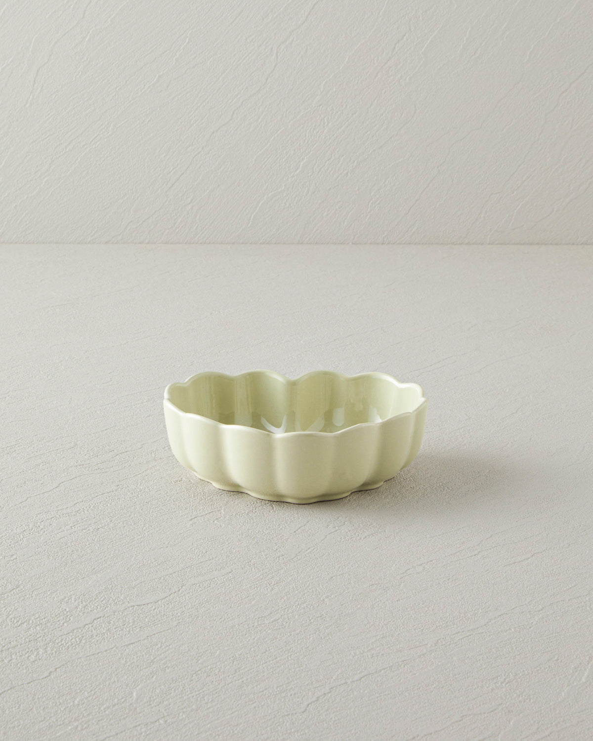 Cottage Stoneware Heart Oven Dish 14.5x13.5 cm Light Green