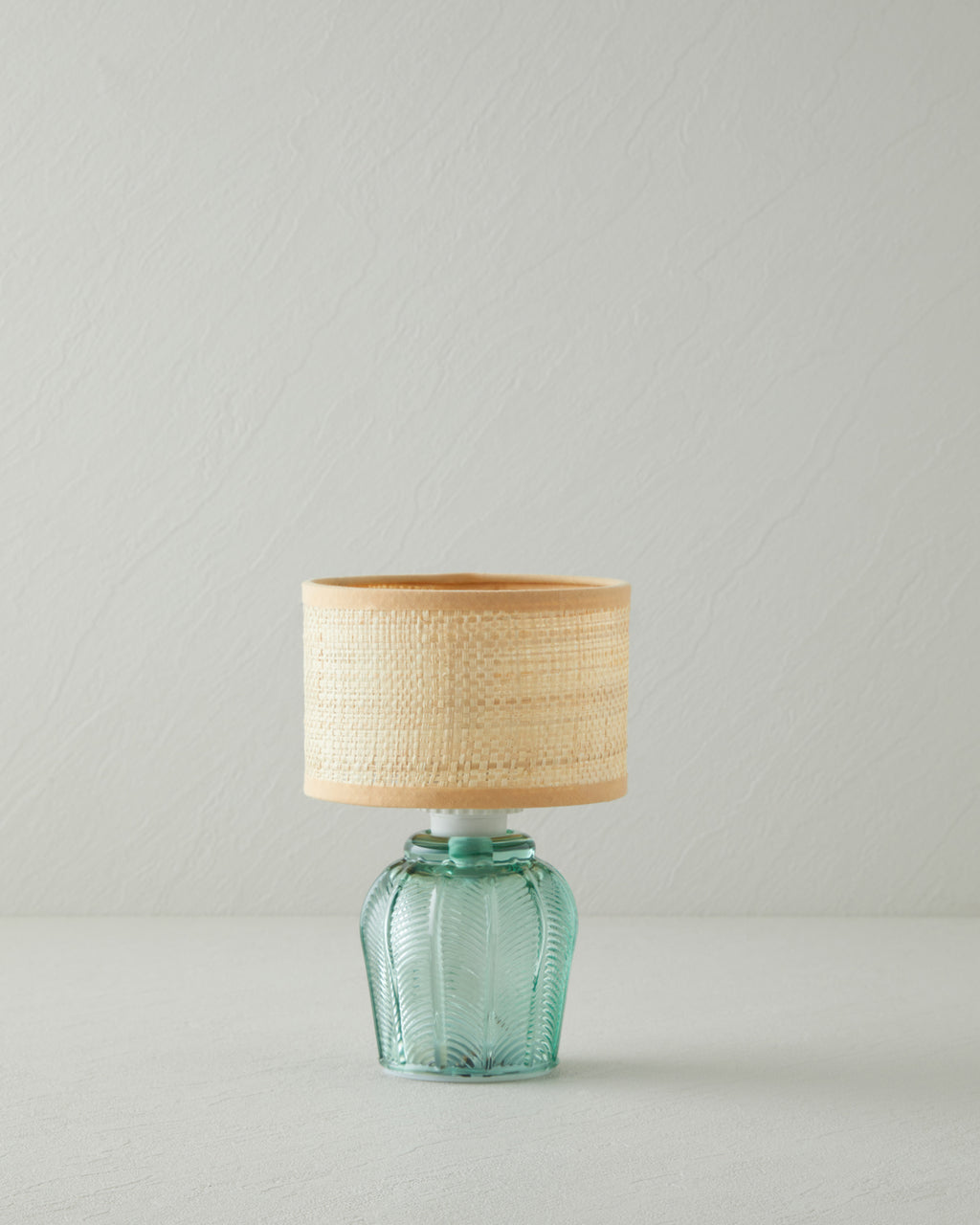 Loren Glass Table Lamp 12x19 cm - Green