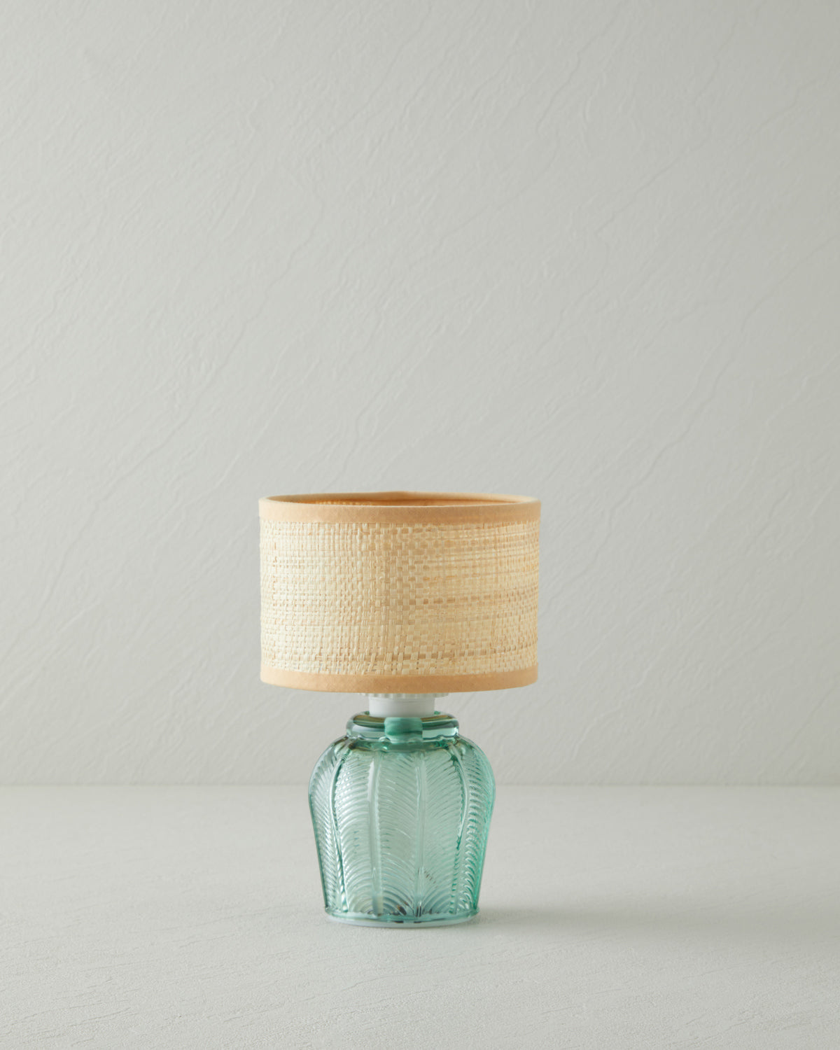Loren Glass Table Lamp 12x19 cm - Green