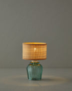 Loren Glass Table Lamp 12x19 cm - Beige (view 2)