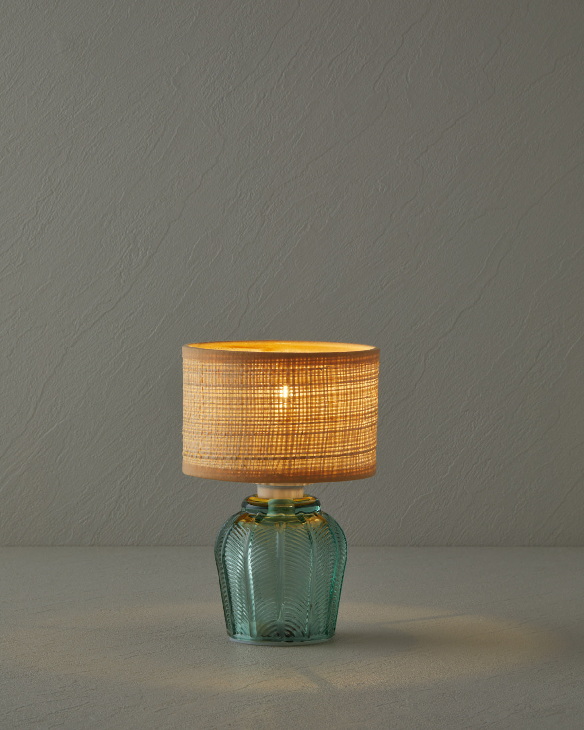 Loren Glass Table Lamp 12x19 cm - Beige (view 2)