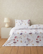 Digital Printed Easy Iron Duvet Cover Set Light Blue (view 9)