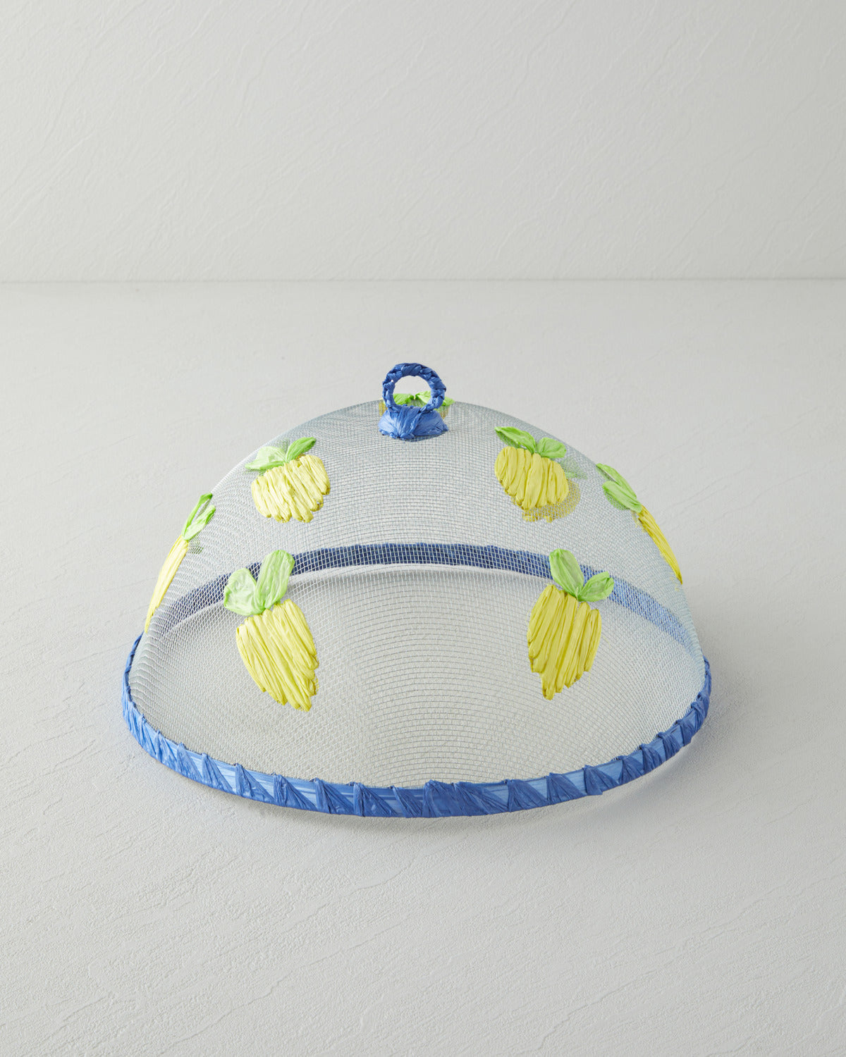 Metal Serving Accessory 30 cm Yellow - Navy Blue
