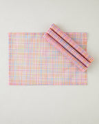 Polyester 4 pcs Table Mat 30x45 cm Pink