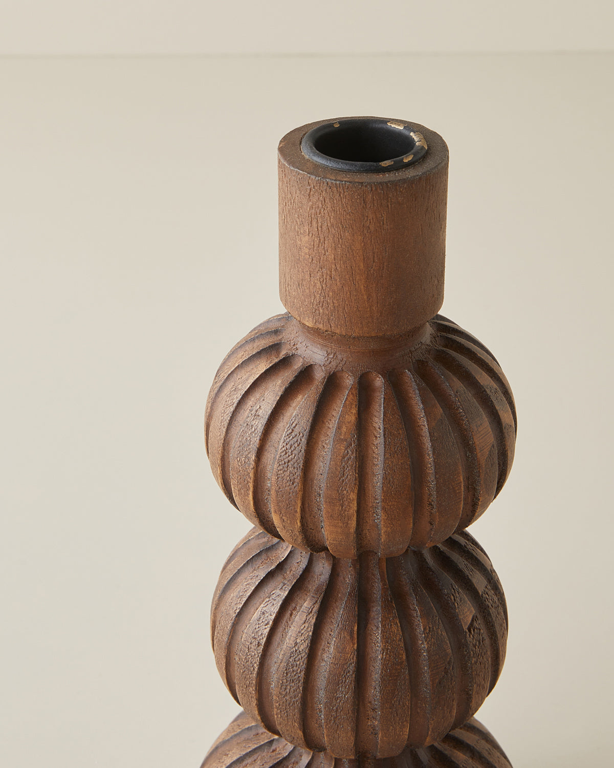 Jenna MDF Decorative Object Brown - 18 cm (view 2)