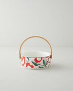 Garden Bright Stoneware Serving Ware 17x7 cm Red - Pink