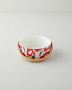 Garden Bright Stoneware Serving Ware 17x7 cm Red - Pink (view 2)