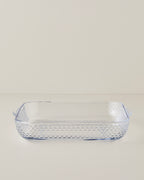 Bake&Serve Glass with Cover Square Oven Dish - Transparent - 30.0x5.5 cm