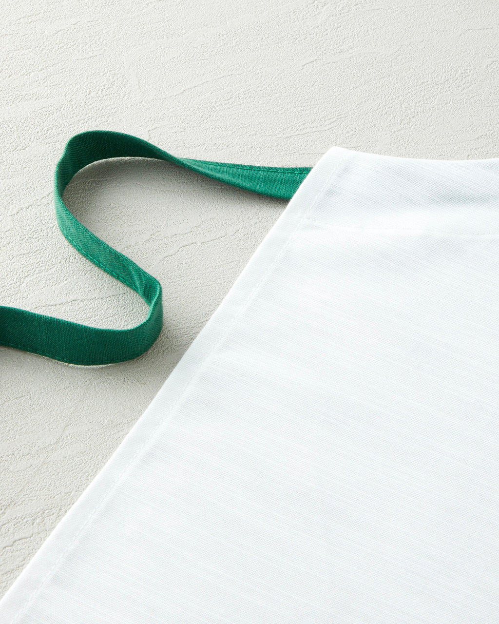 Maritime Melody Polyester Kitchen Apron 65x75 cm White - Green (view 3)