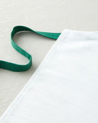 Maritime Melody Polyester Kitchen Apron 65x75 cm White - Green (view 3)