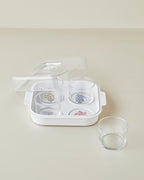 Floral Garden Melamine 4 pcs Breakfast Container 24.5x21.5 cm Colored (view 2)