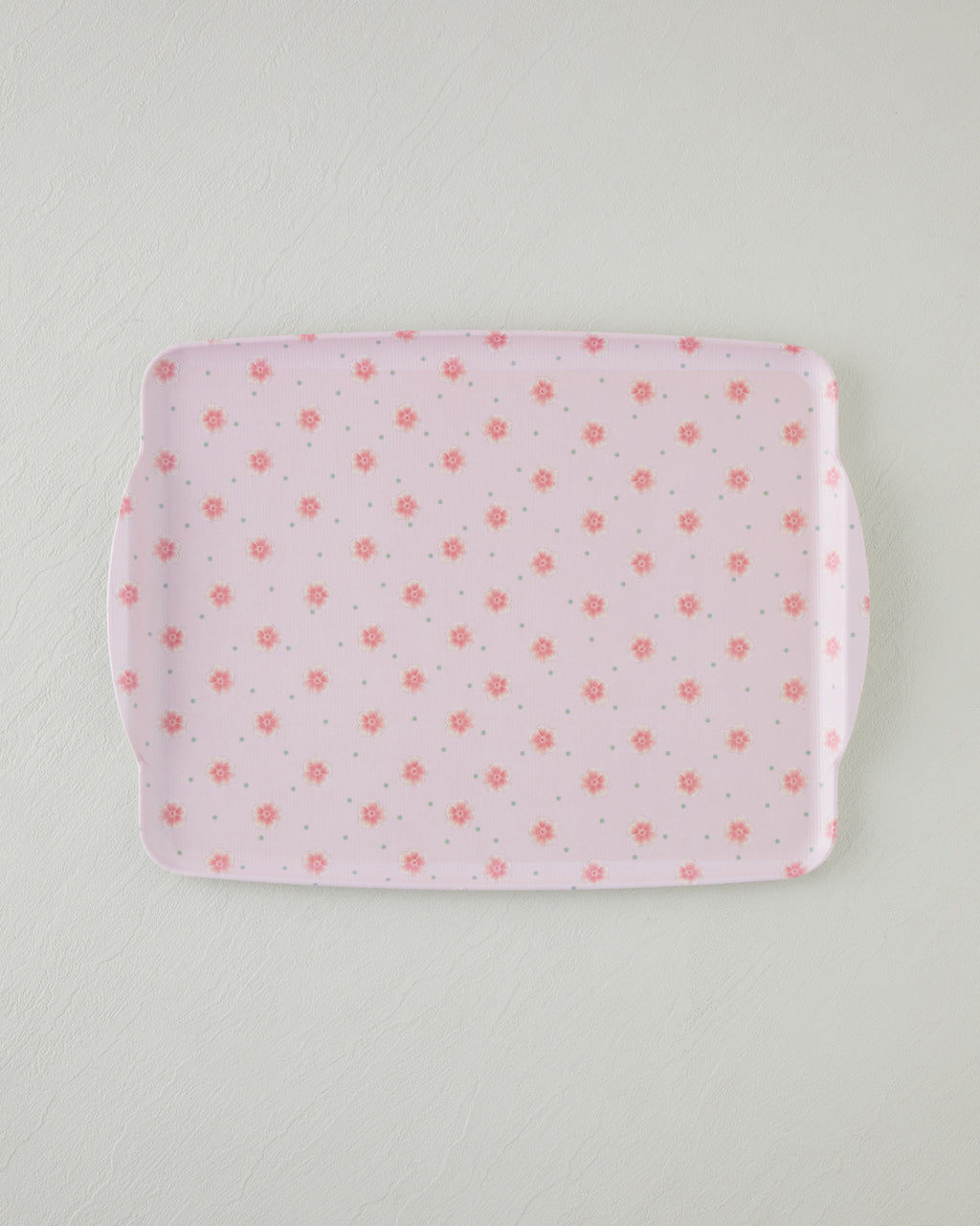 Bright Harmony Melamine Anti-slip Tray 42x31 cm Pink