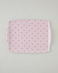 Bright Harmony Melamine Anti-slip Tray 42x31 cm Pink