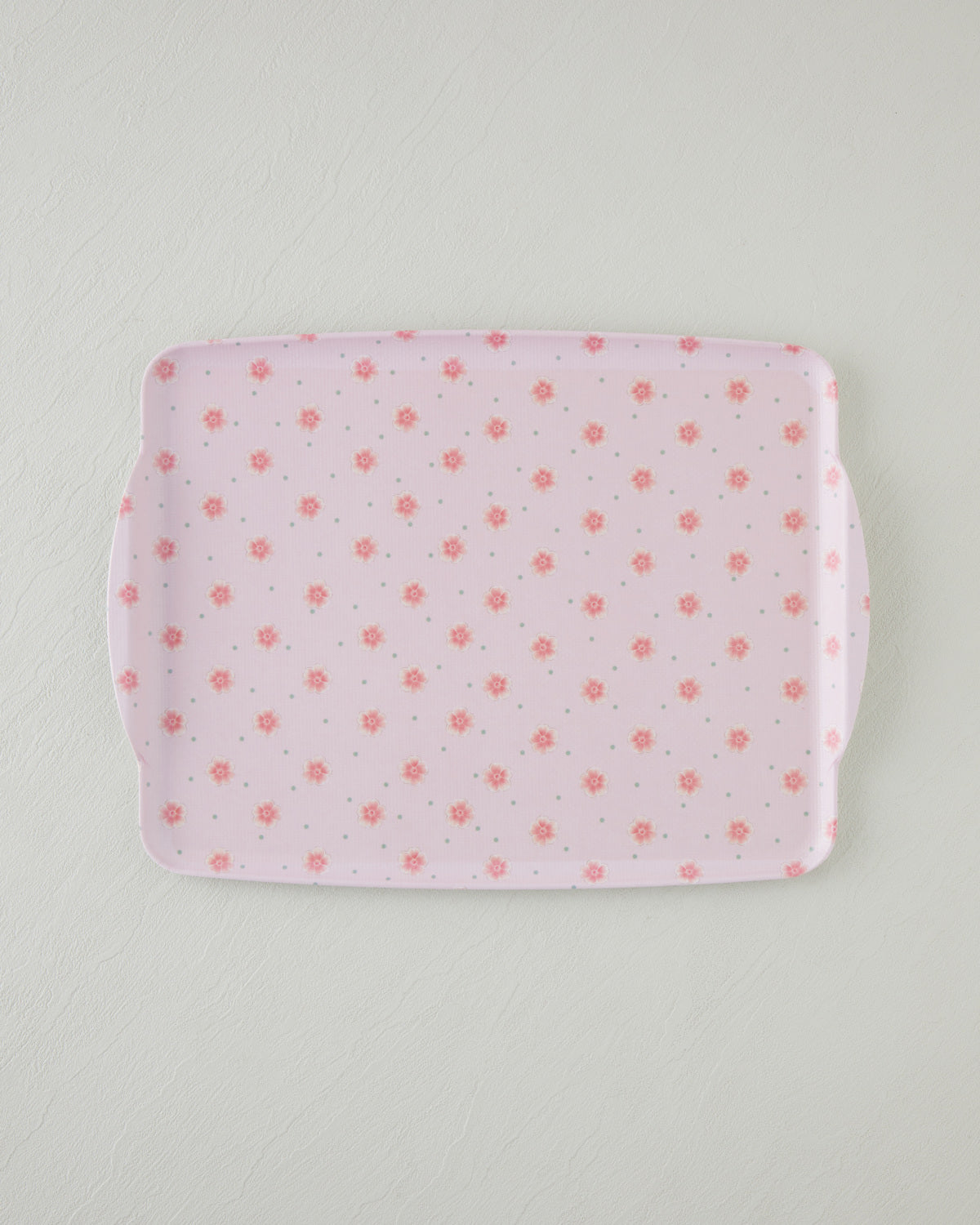 Bright Harmony Melamine Anti-slip Tray 42x31 cm Pink