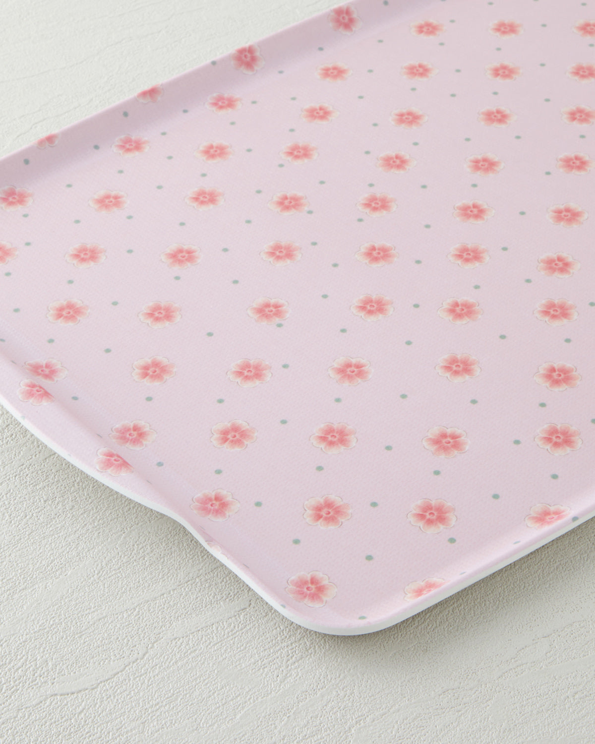 Bright Harmony Melamine Anti-slip Tray 42x31 cm Pink (view 3)