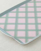 Bright Charm Melamine Anti-slip Tray 25x38 cm Pink (view 3)