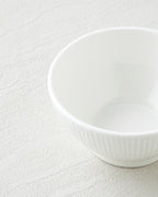Vera Porcelain Snack Bowl White (view 3)