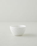 Dora Porcelain Snack Bowl White - 10 cm