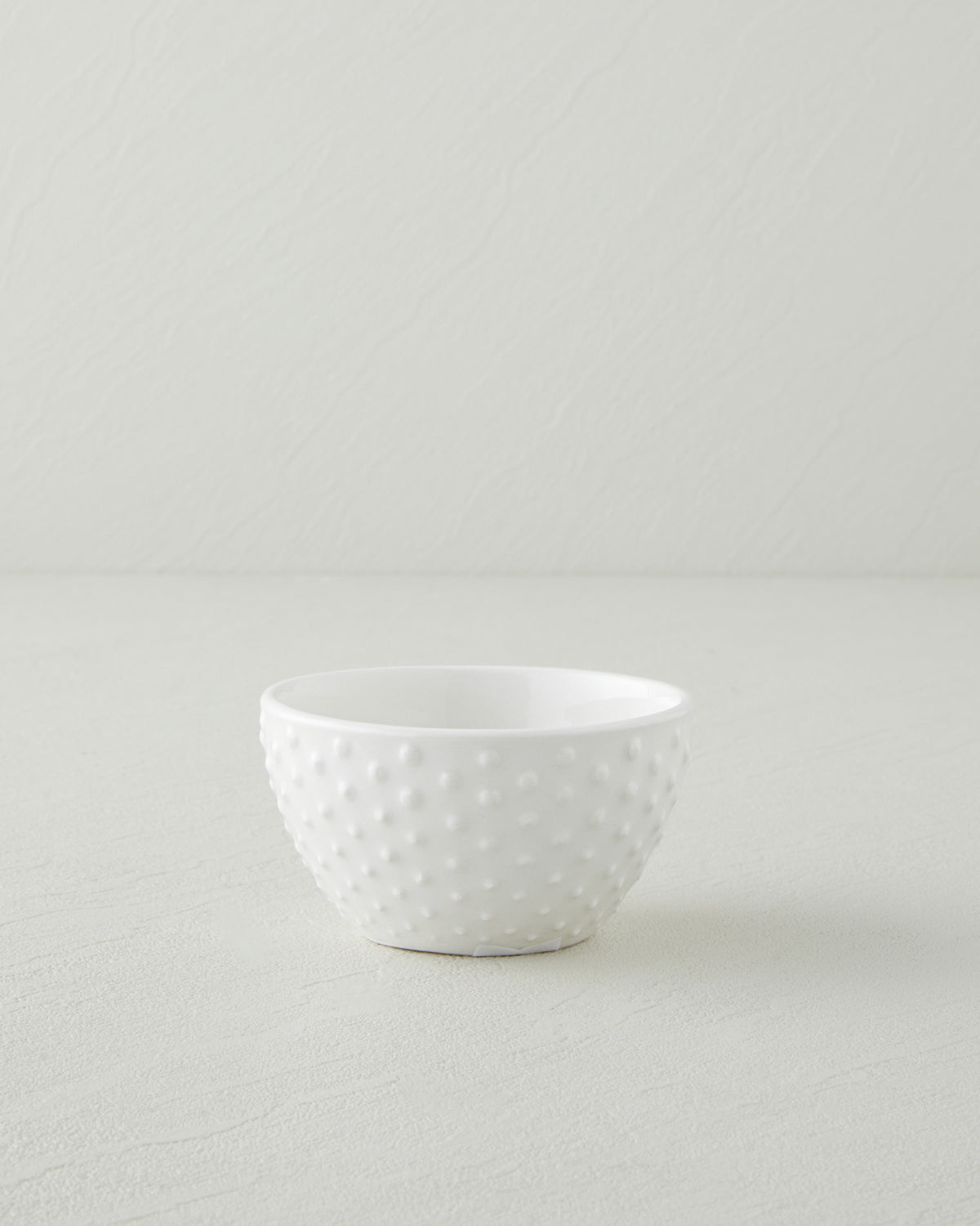 Dora Porcelain Snack Bowl White - 10 cm