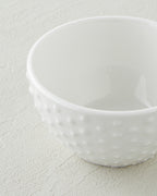 Dora Porcelain Snack Bowl White (view 3)