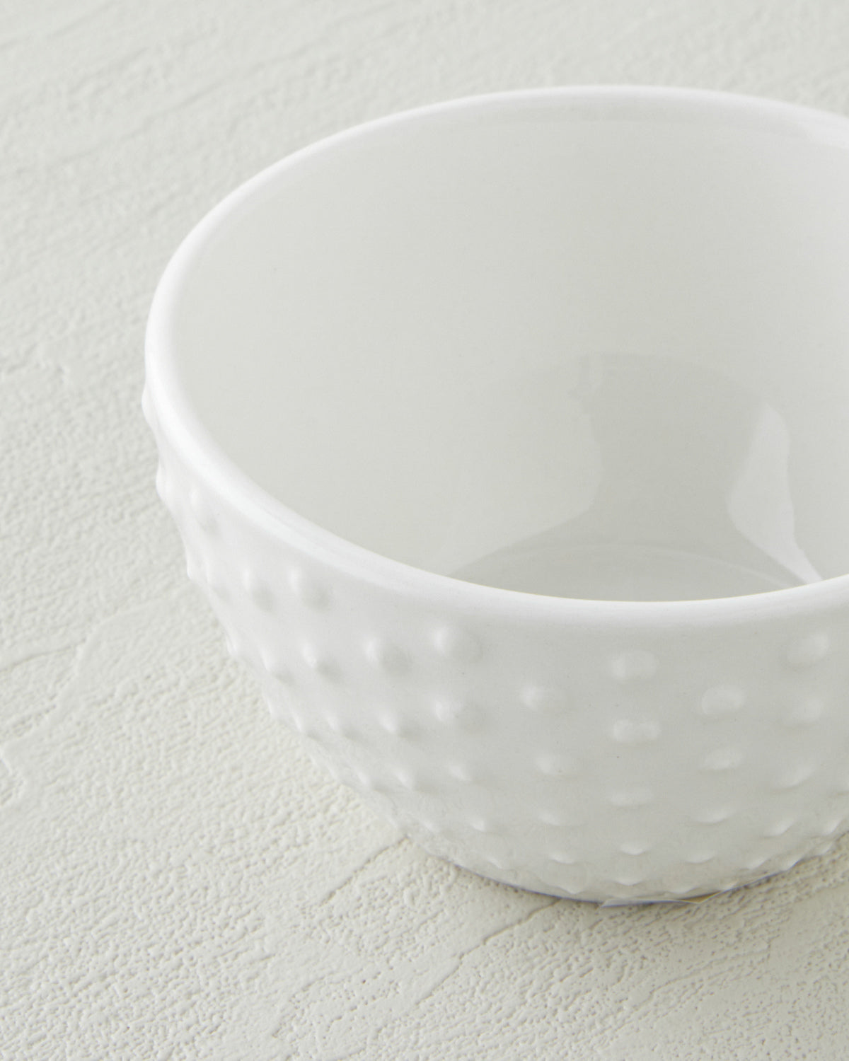 Dora Porcelain Snack Bowl White (view 3)