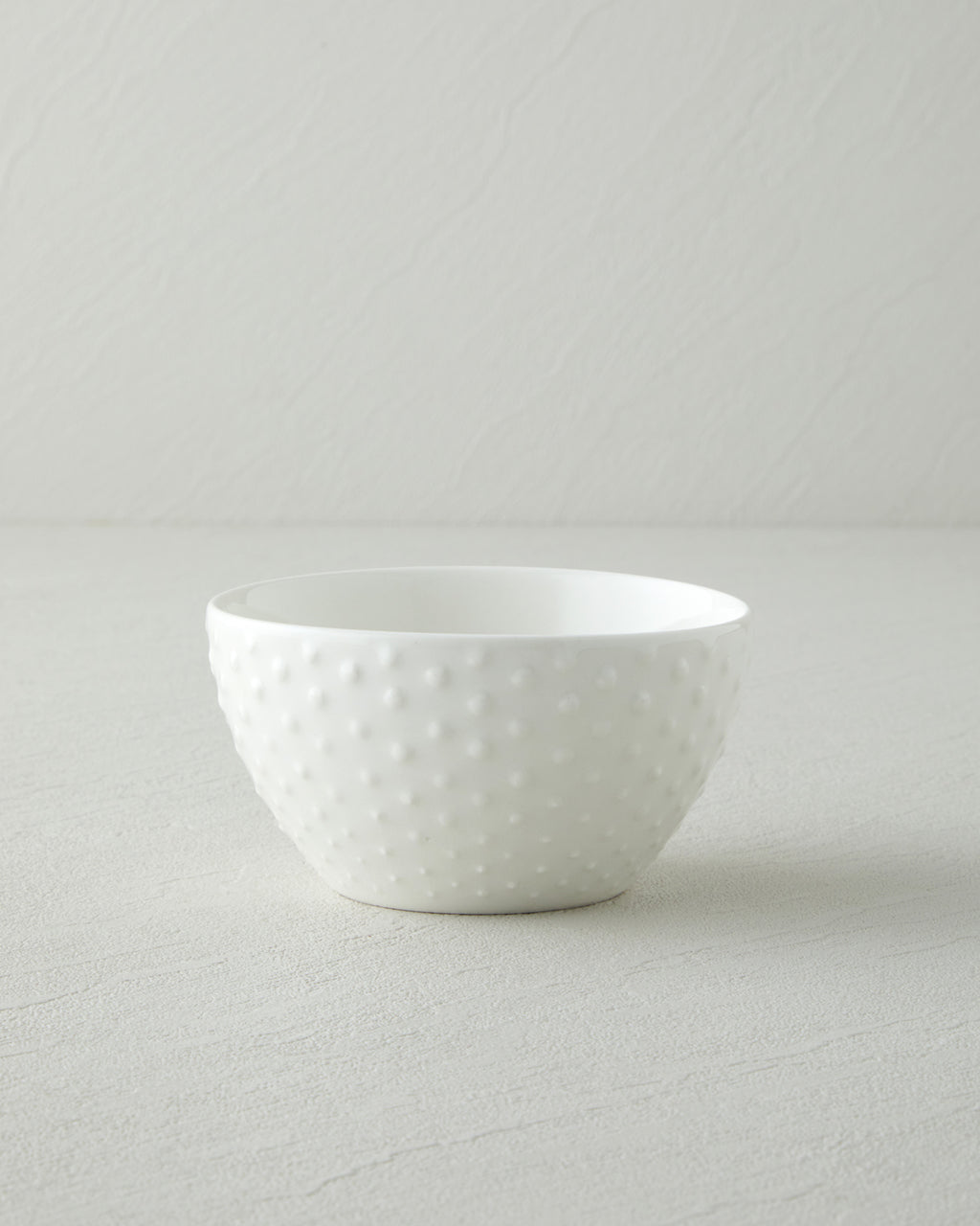 Dora Porcelain Snack Bowl White (view 4)