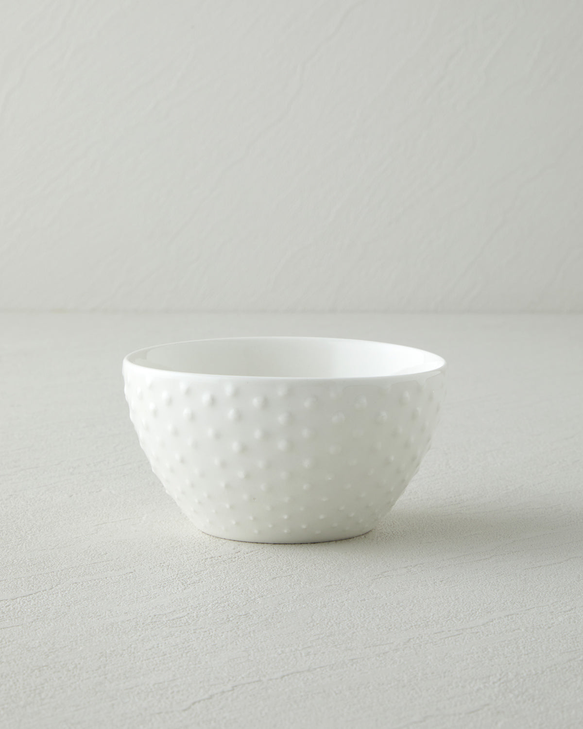 Dora Porcelain Snack Bowl White (view 4)