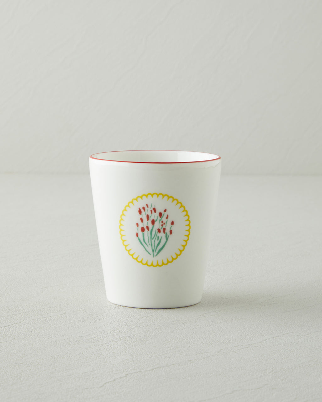 Brightfloria Porcelain Glass 260 ml White